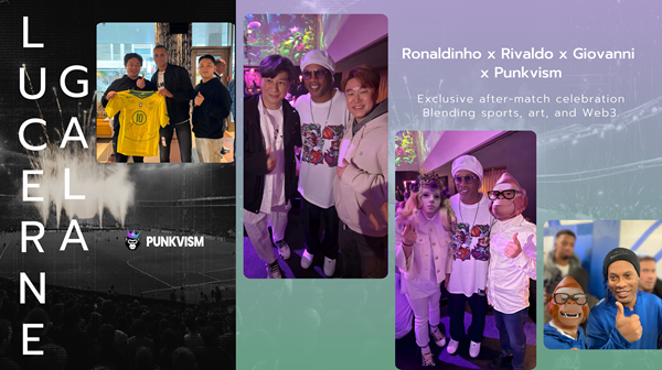 호나우지뉴·히바우두와 함께한 밤, 펑...