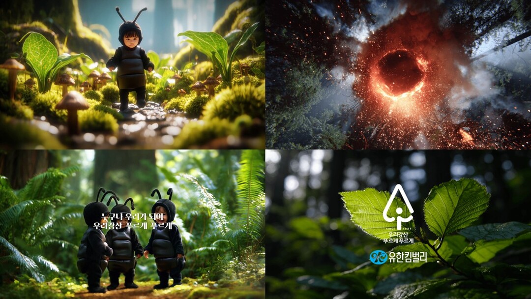 유한킴벌리, ‘우리강산 푸르게 푸르게...