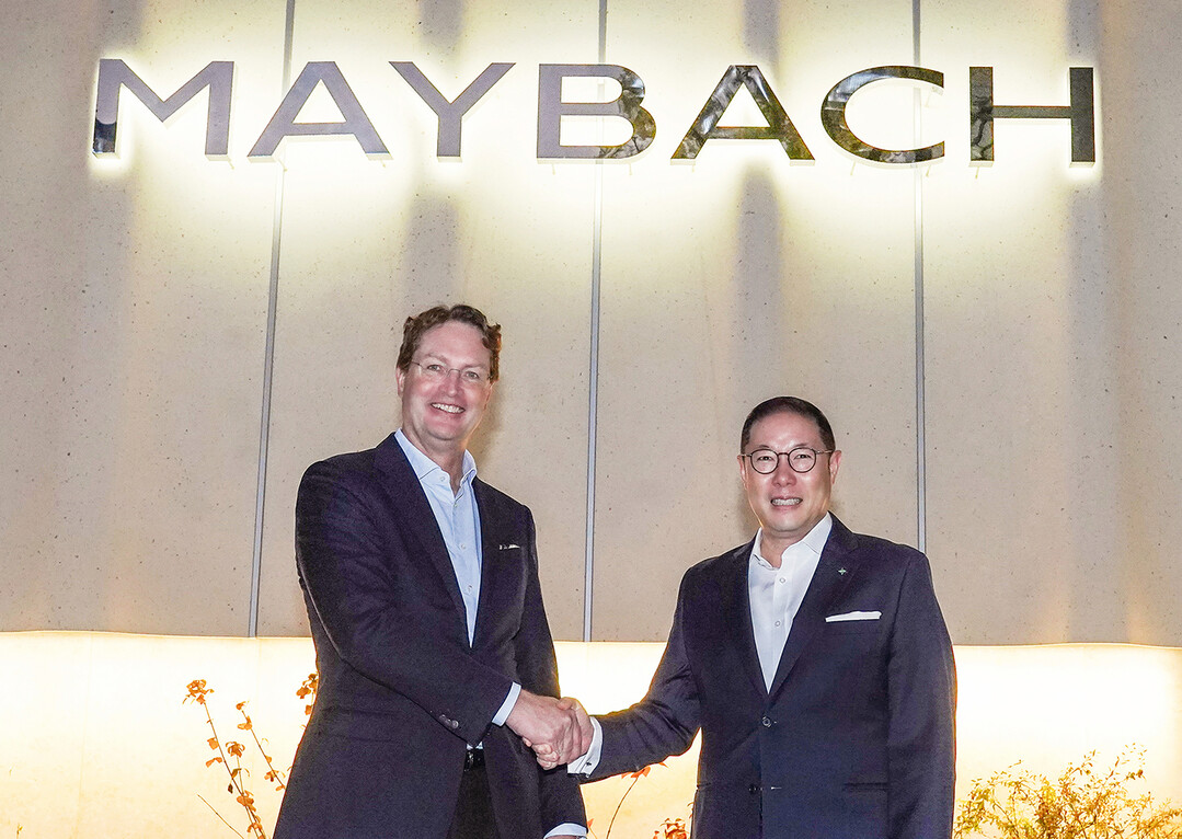 조현상 HS효성 부회장, 벤츠 회장과...