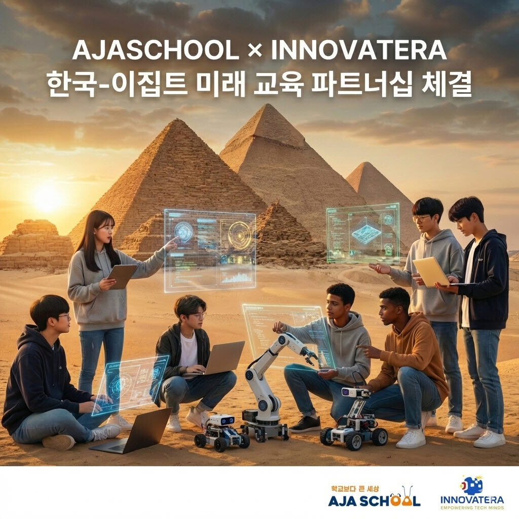 아자스쿨, 이집트·싱가포르 교육 기관...