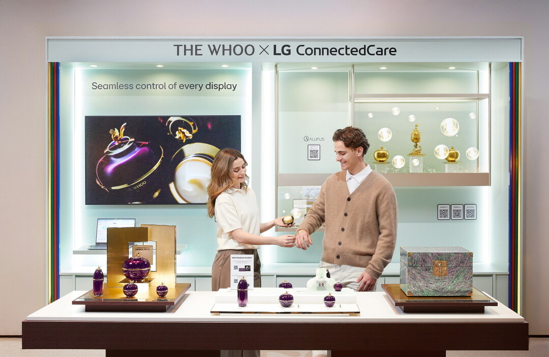 LG생활건강 더후, 스페인 바르셀로나...