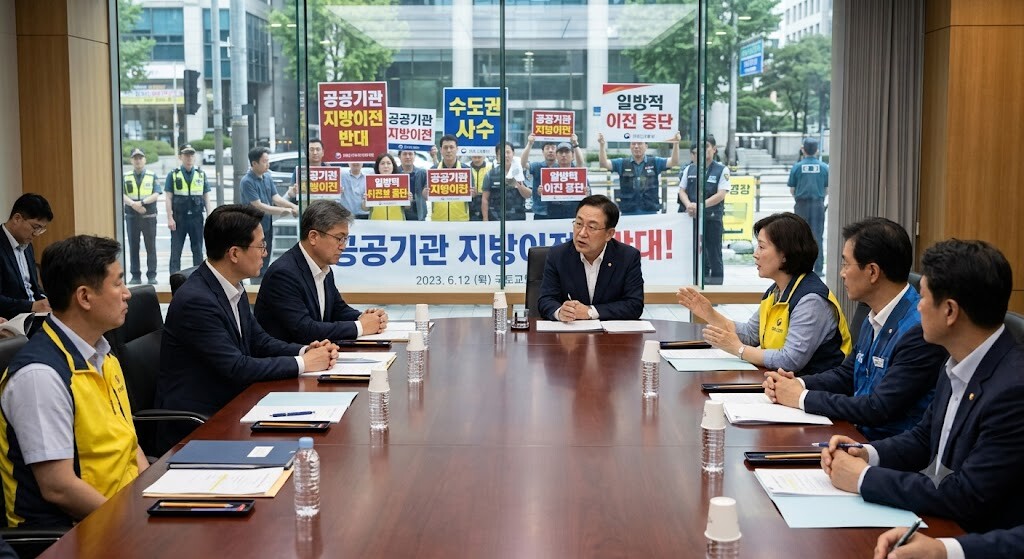 350개 부처·공공기관 지방이전 25...